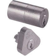 COPPIA CILINDRI ESTERNI 02139-12 HAND CISA - OTTONE NICHELATO CHIAVI 3- 1 pezzi