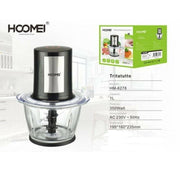 Trade Shop - Tritatutto 1 Litro 350w Robot Cucina Trita Verdure Elettrico Hoomei Hm-6278 -