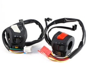 Commutatore universale per motocicli - per manubrii da 7/8 pollici - sinistro e destro - affidabile - per motociclette - installazione facile - per motori 6V e 12V
