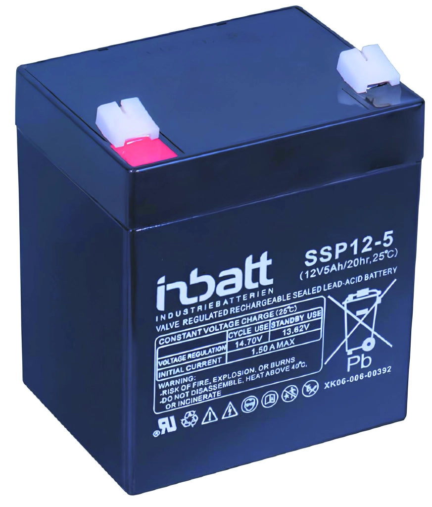 BATTERIA 12V 5AH PER ELETTRIFICATORE TITAN S400