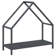 Rastrelliera per Legna da Ardere Antracite 60x25x60 cm CFW4636216