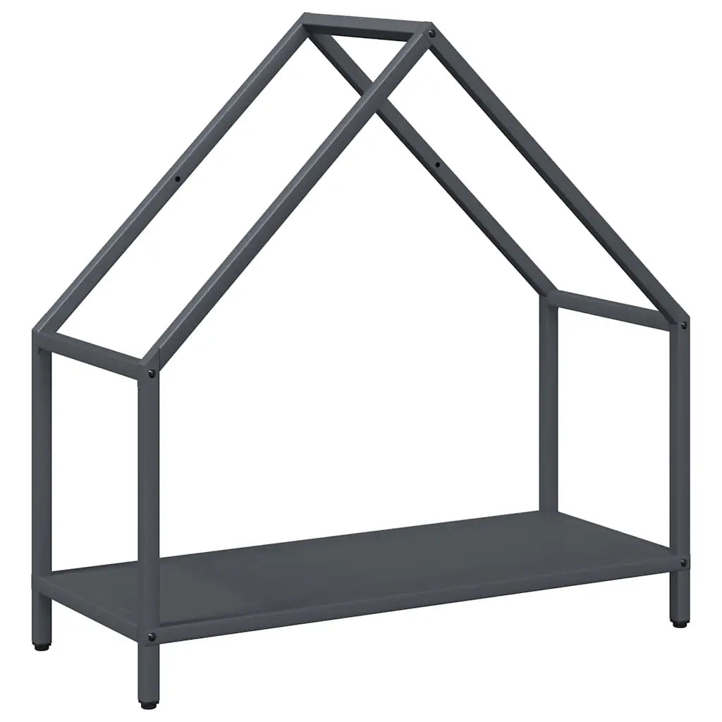 Rastrelliera per Legna da Ardere Antracite 60x25x60 cm CFW4636216