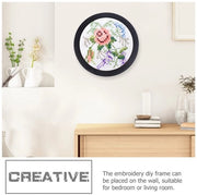 Hoopel per tessere in legno - Decorazione per muro - Ornamenti per DIY - Elenco di esposizione - Adatto per punto croce - Elenco per tessere