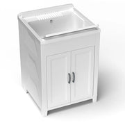 KIT LAVATOIO RESINA ANTIACIDO 60X60 CM BIANCO- MONGARDI- 1,0 pz