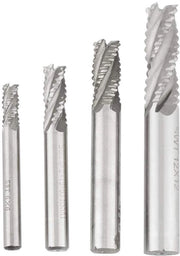 Set di lame HSS per frese - 4 pezzi - Acciaio HSS - Tempera rapida - Alta resistenza - Adatto per macchine per frese - Lunga durata - Lame per frese