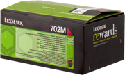 ORIGINAL Lexmark toner magenta 702M 70C20M0 ~1000 Seiten cartuccia di stampa riutilizzabile