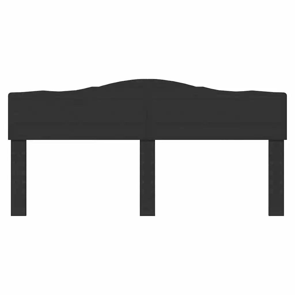Testiera-Testata-Testiera Decorativa Rovere Nero 200 cm Legno multistrato 982508