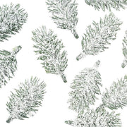 Dennentakken besneeuwd - 65 cm - 55 pezzi - dennentakken con neve decorativa per decorazione della croce di Natale