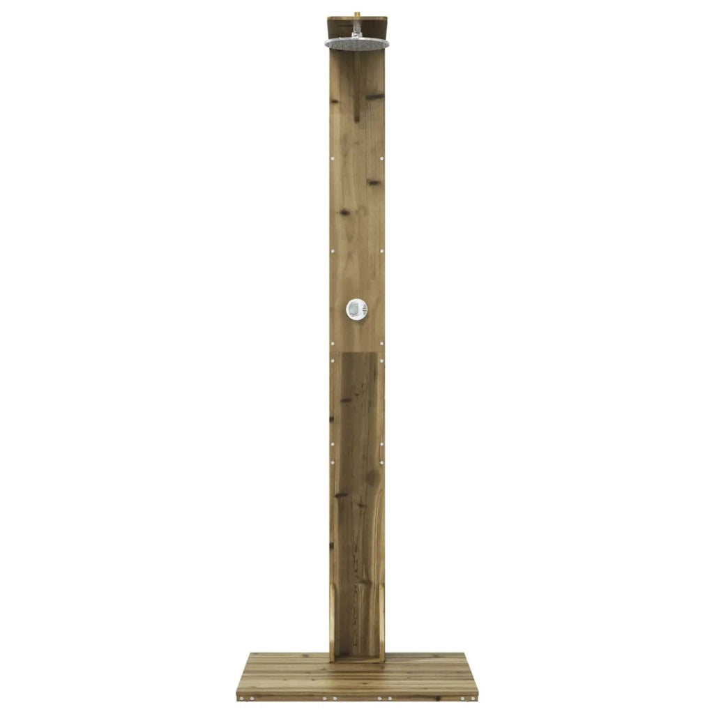 Doccia da esterno 214,5 cm Naturale 886347