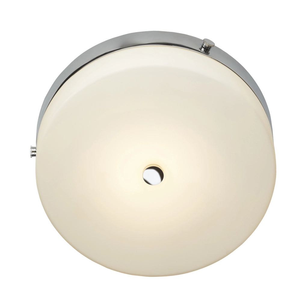 Plafoniera Tamar Elstead Ø29 cromata vetro GX53 IP44