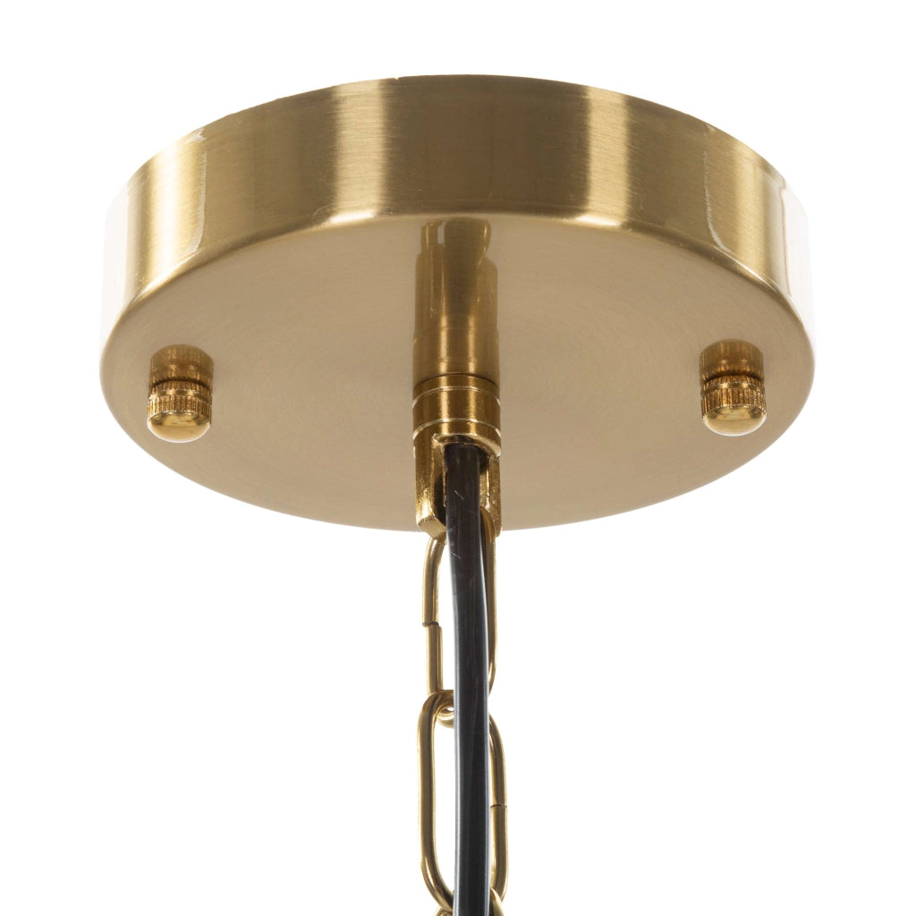 Darona, Lampada da Soffitto Necessarie 3 Lampadine, oro