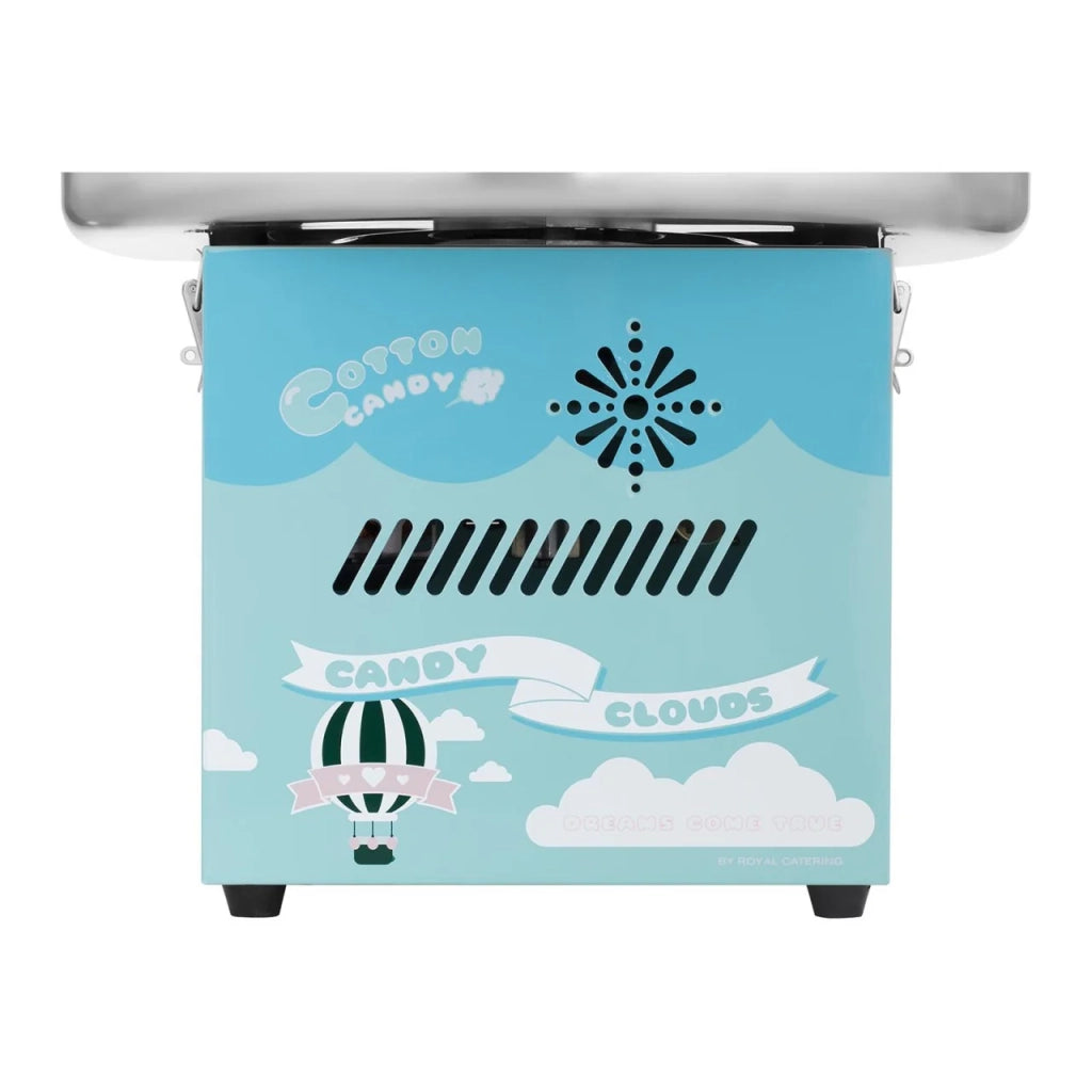 Macchina per lo zucchero filato 52 cm 1.200 watt turchese 14_0002269