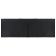Tappeto del soggiorno | Tappeto Rettangolare Nero 70x200 cm in Bamb¨´