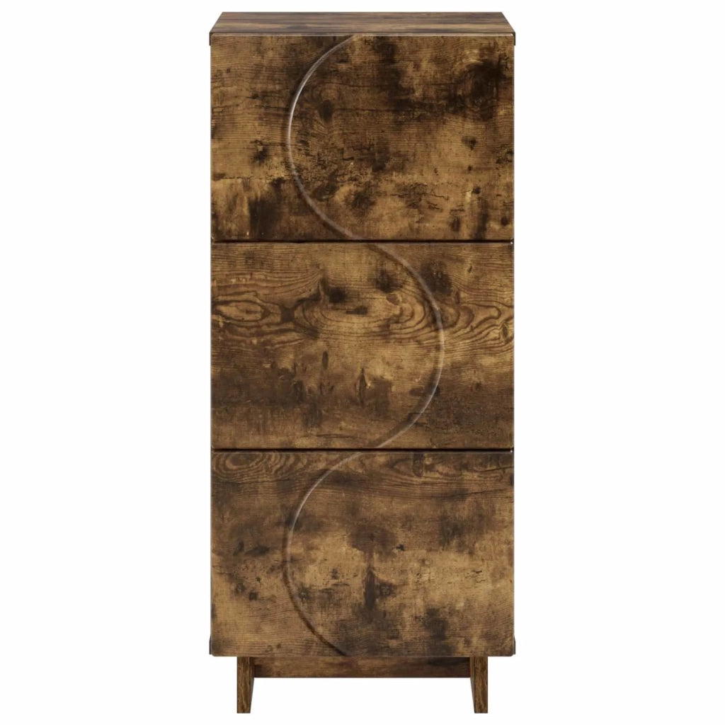 Credenza Rovere Fumo 33,5 x 34,5 x 75 cm Legno ingegnerizzato 8011518