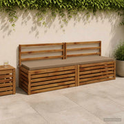Cuscini per Panchina a 2 Pezzi SOEST 2 pz 100% Poliestere 949249
