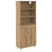 Credenza | Madia | Buffet da pranzo | Armadio da pranzo Rovere artigianale 69,5 x 34 x 180 cm