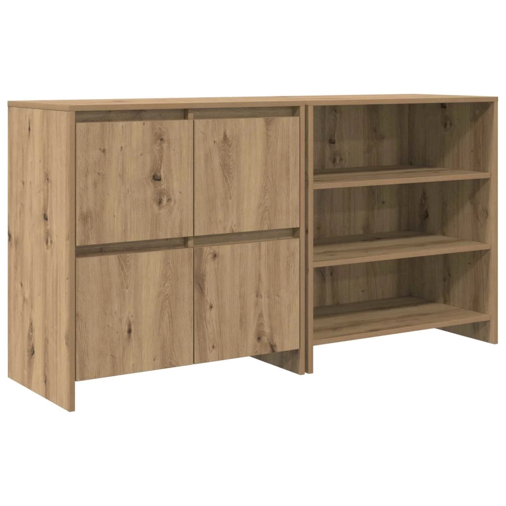 Credenza 2 pcs Rovere artigianale 70 x 41 x 75 cm 3393302