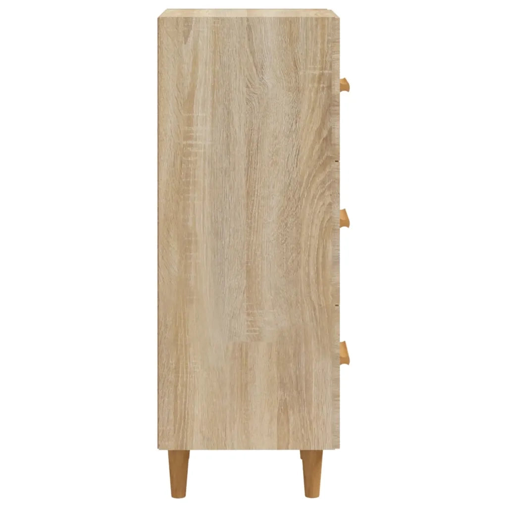 Credenza-Buffet-Armadio da cucina Rovere Sonoma 34,5x34x90 cm in Legno Multistrato 471831
