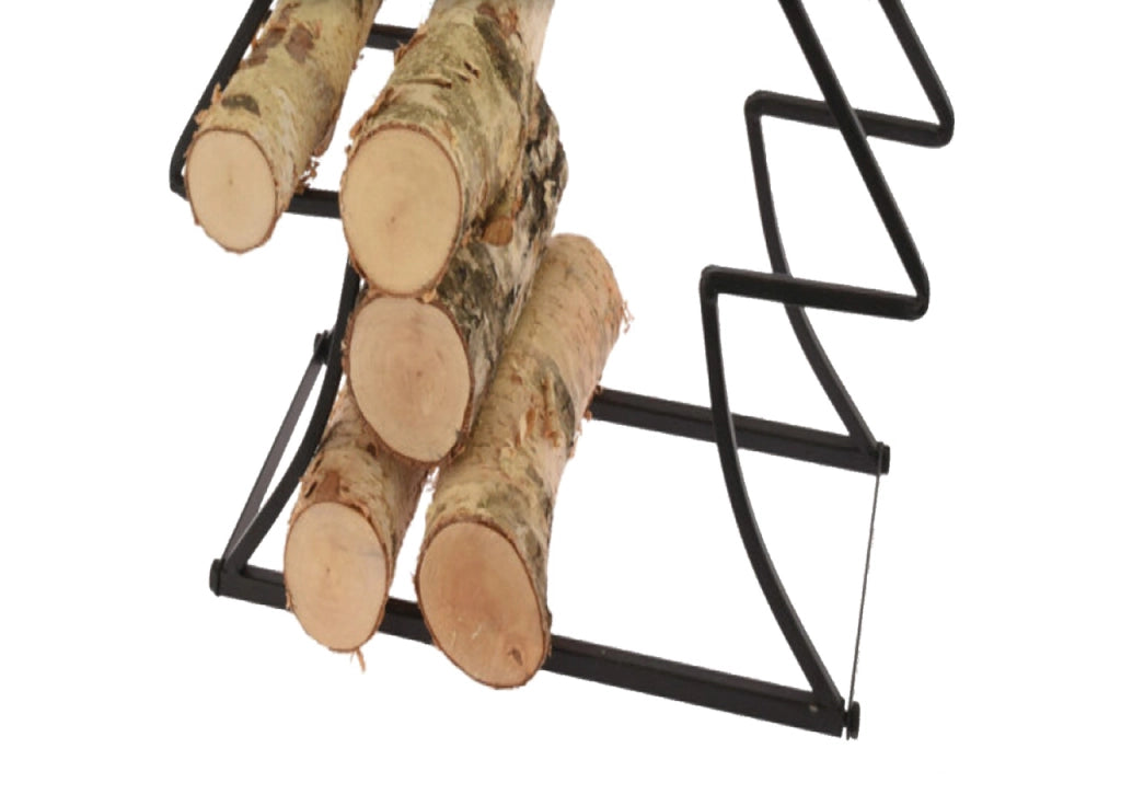 Portalegna Per Legna Camino Forma Albero Per Interno Esterno Montreal 90cm