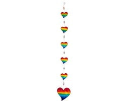 Luminoso con Materiale in Acciaio - Colori dell'Arcobaleno - 1 pezzo - Realizzato in Indonesia
