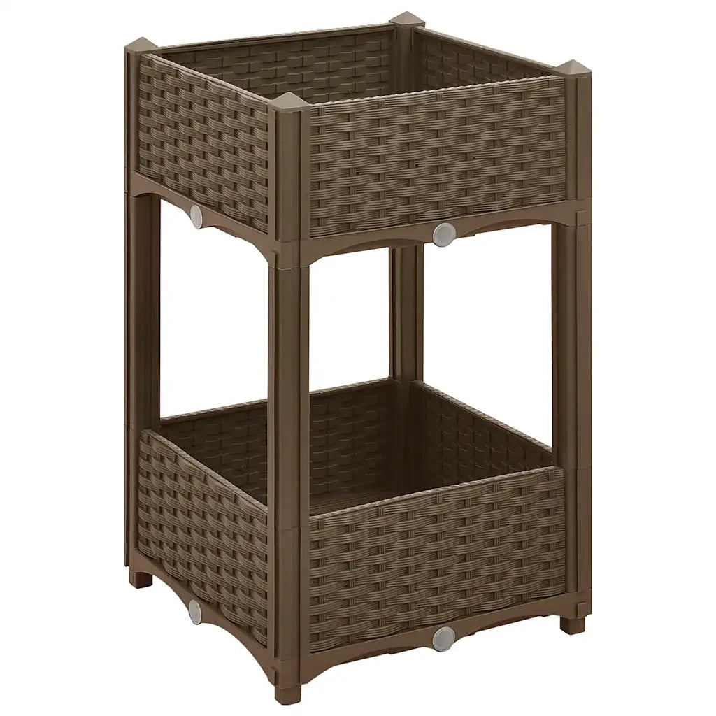 Fioriera Rialzata 40x40x71 cm in Polipropilene