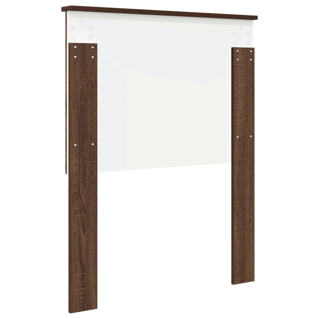 Testiera con testiera Rovere Marrone 75 cm Legno multistrato 887832