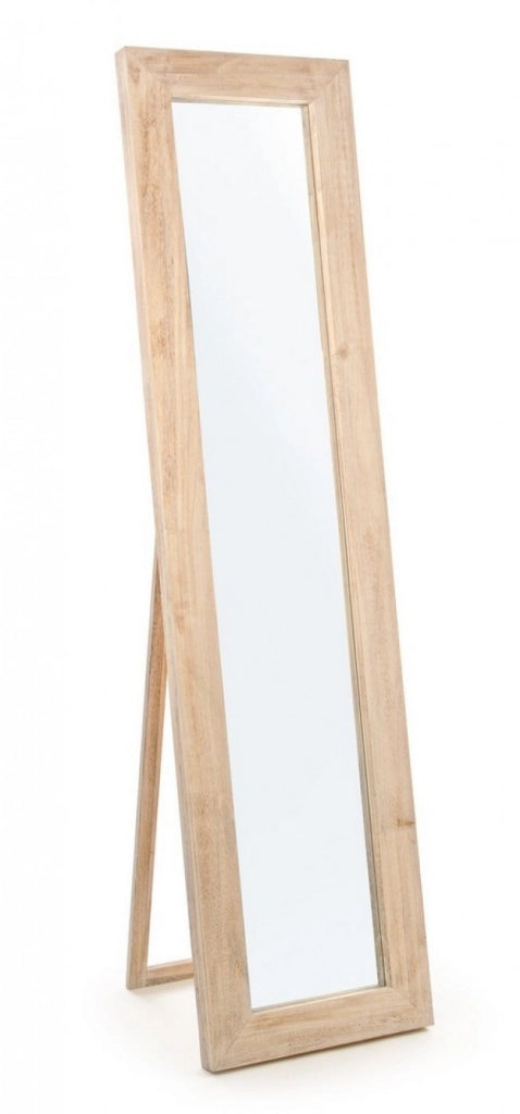 Specchio Rettangolare Legno Naturale Moderno da Interno - YOUNG