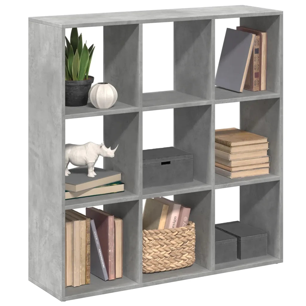Libreria Divisorio Grigio Cemento 102x29x103,5 cm in Truciolato 858042