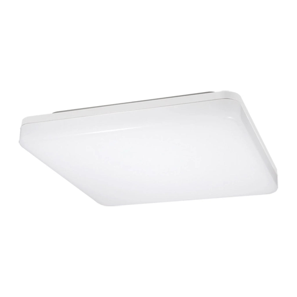 Plafoniera da parete o da soffitto colore bianca mod. Erika square ...