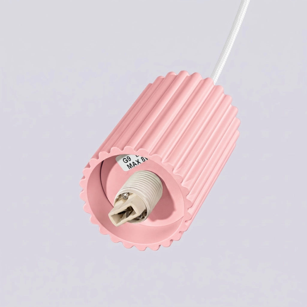 Lampada a sospensione HALO 1 rosa