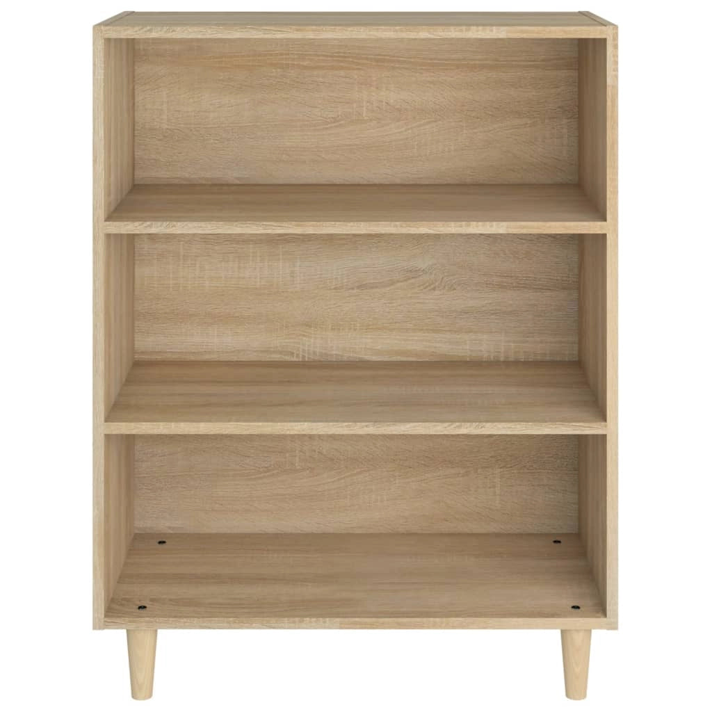 Buffet credenza cassettiera armadio mobile contenitore organizer cucina soggiorno rovere Sonoma 69,5 x 32,5 x 90 cm legno ingegnerizzato marrone 02_0031626