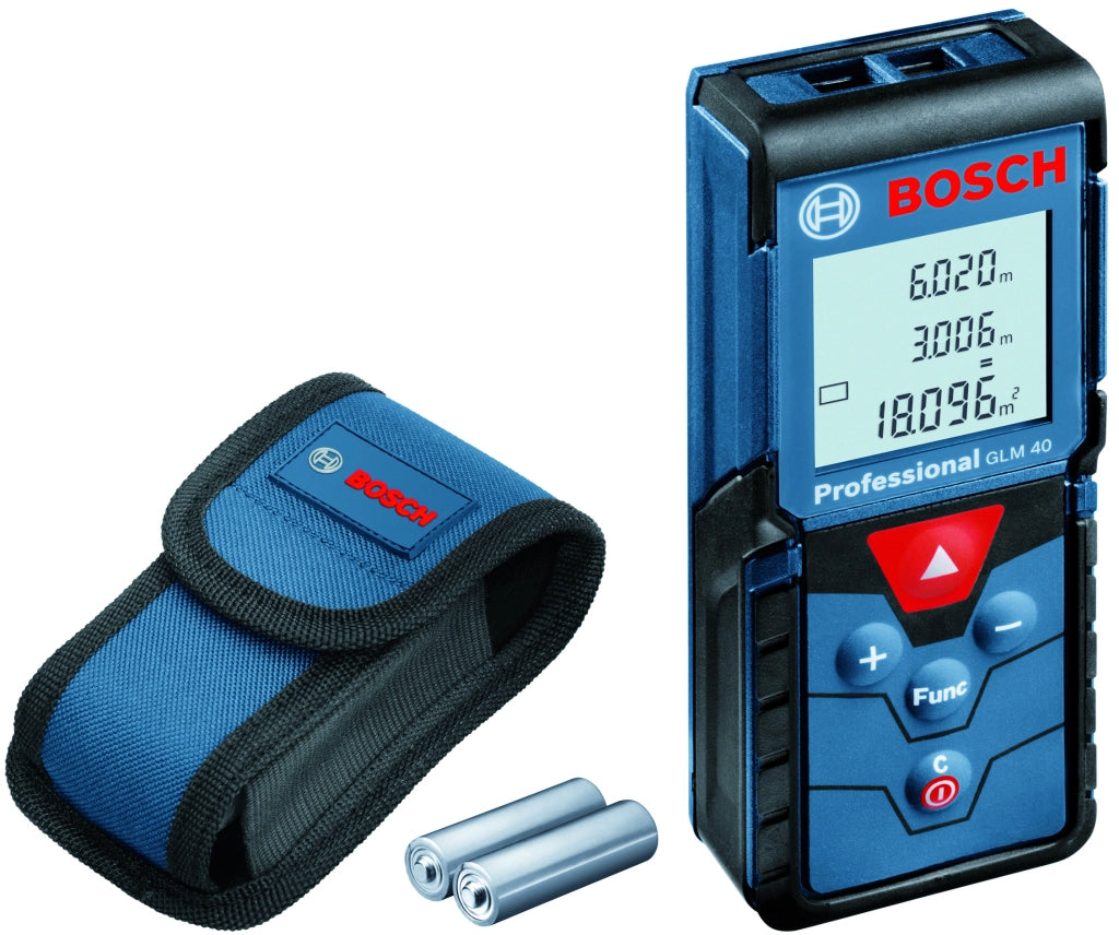 Bosch RILEVATORE DI DISTANZE METRO LASER GLM 40 mt.40