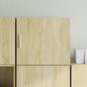 vidaXL Mobile a Parete Rovere Sonoma 45x42,5x40 cm Legno Multistrato