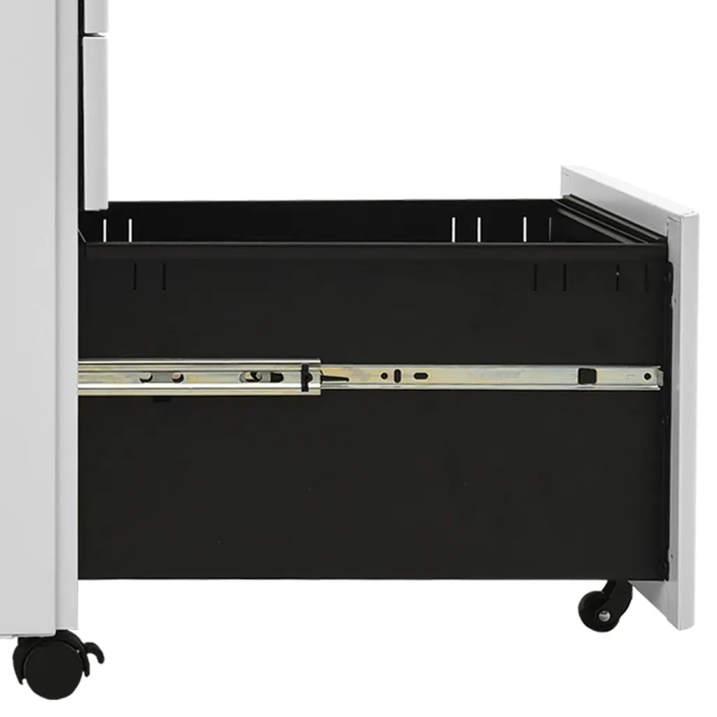 Schedario Mobile Grigio Chiaro 30x45x59 cm in Acciaio cod mxl 69071
