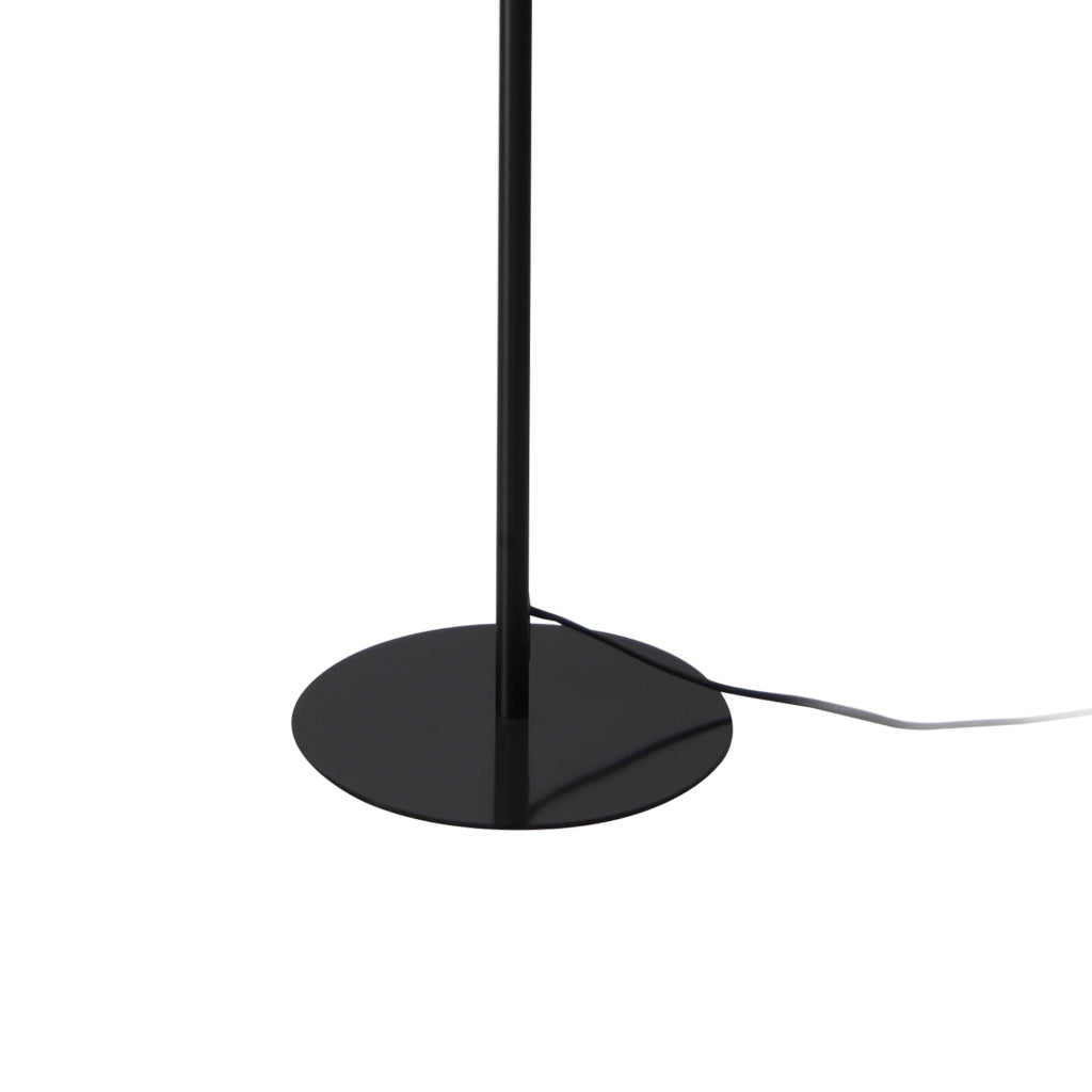 Lampada da terra lampadario 154 x 30 cm nero e beige 03_0007271