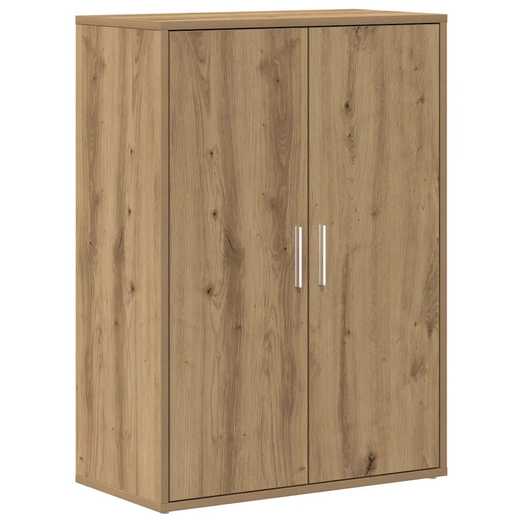 Credenza | Madia | Buffet da pranzo | Armadio da pranzo Rovere artigianale 60 x 31 x 84 cm Legno multistrato