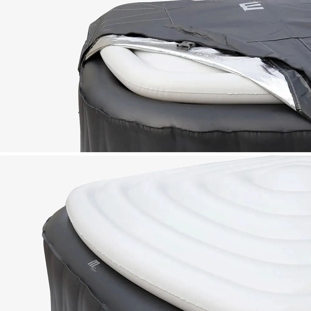 Copertura Galleggiante Termica Quadrata 145x145x10 cm per SPA o Vasche Idromassaggio Bianca