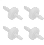 Terugslagklep 4mm - Terugslagventile - Stabilità Chimica - Resistente alla Corrosione - Pedale di Ritorno - Sostituzione Facile