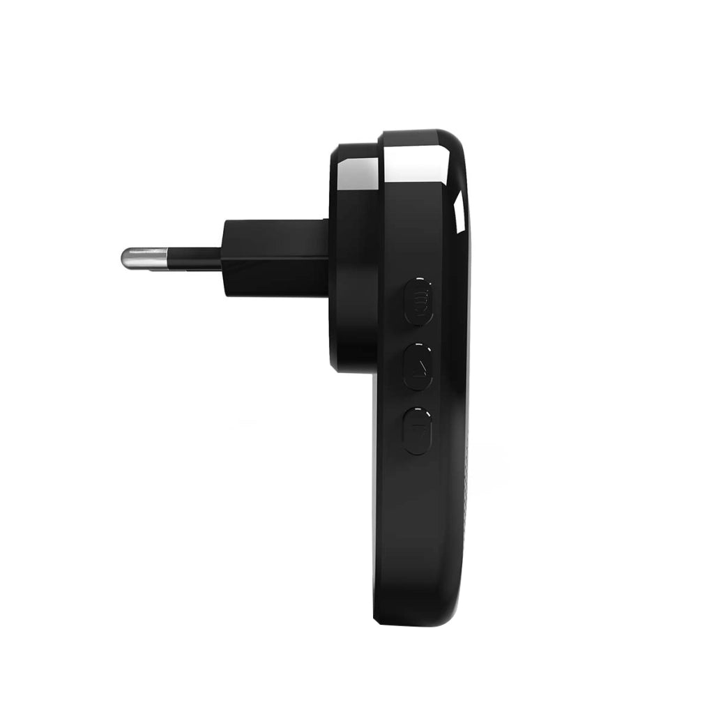 Campanello Senza Fili RF 433 MHz SmartLife 55 Melodie Volume Regolabile Nero Nedis
