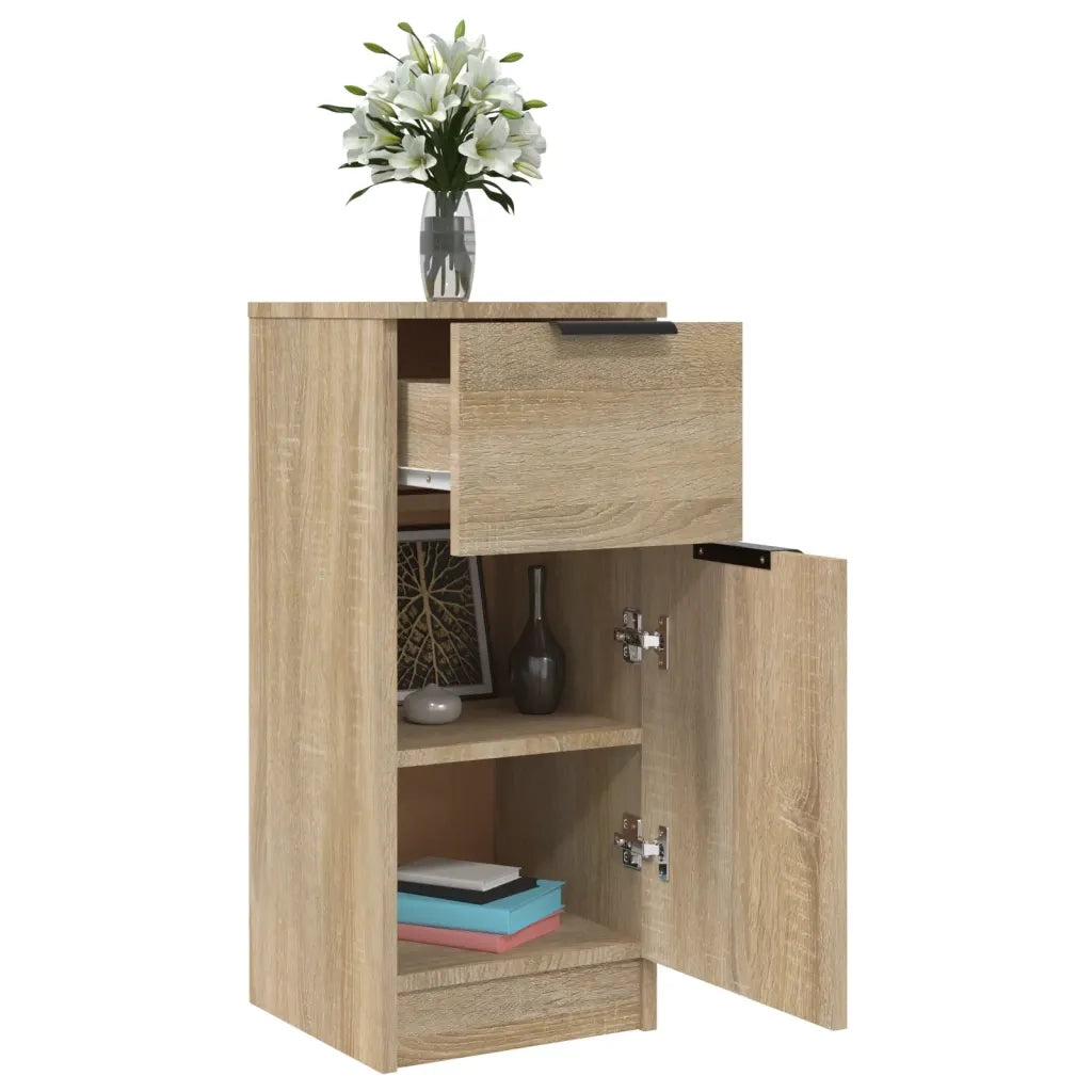 Credenza Rovere Sonoma 30x30x70 cm in Legno Multistrato 811121