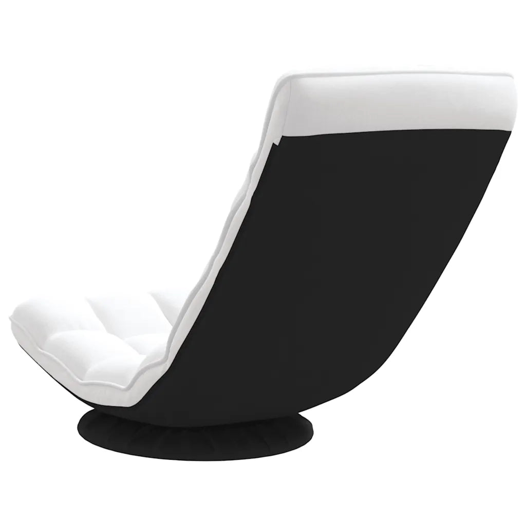 Sedia da Terra Girevole Bianco 70x51x79 cm in Tessuto 4019730
