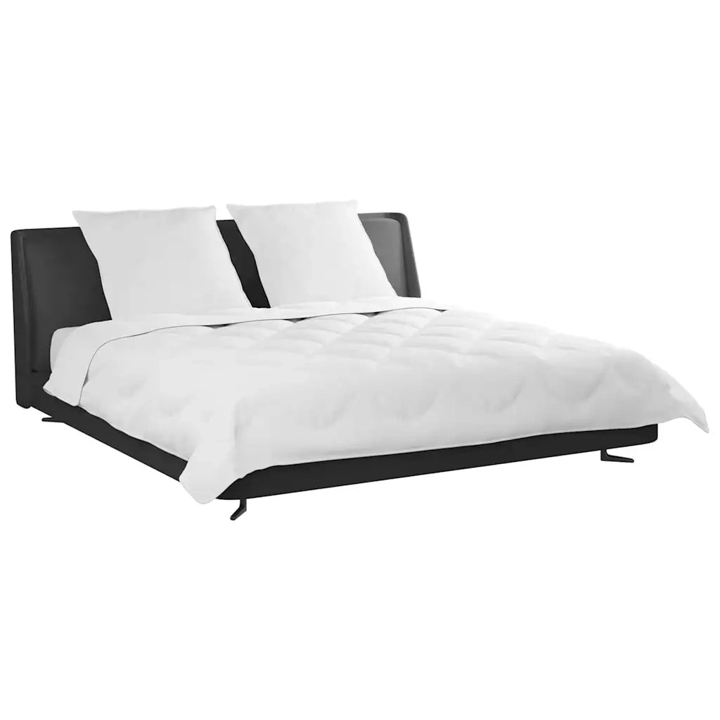 Set di piumini con cuscino 3 pcs Bianco 200 x 220 cm Microfibra