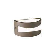 Applique da Esterno a LED 10W Sovil Tibet Marrone