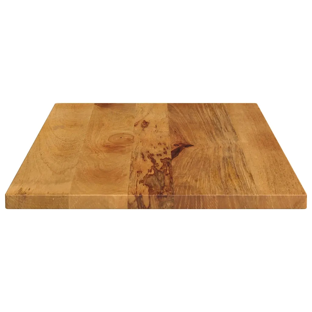Piano per Tavolo 80x60x3,8 cm Rettangolare Legno Massello Mango 371663