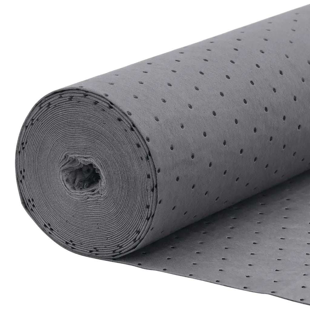 Tampone Assorbente per Olio Grigio 40x1000 cm CFW6408553