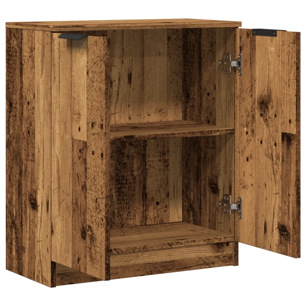 Credenza Legno Antico 60x30x70 cm in Truciolato 856832