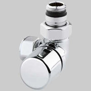 VALVOLA D'ARREDO AD ANGOLO TERMOSTATICA DX CROMO  1/2 x 2419     ARTECLIMA
