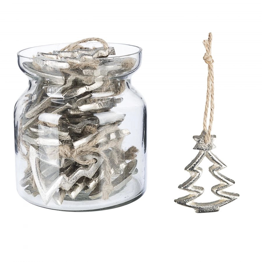 Pendaglio silvery pino argento 5x5 h cm prezzo caduno