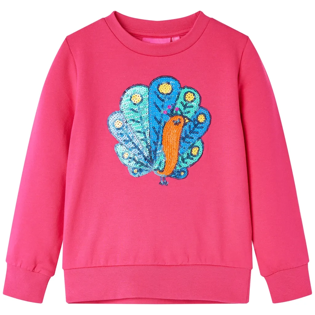 Felpa per Bambini Rosa Brillante 116cod mxl 84361