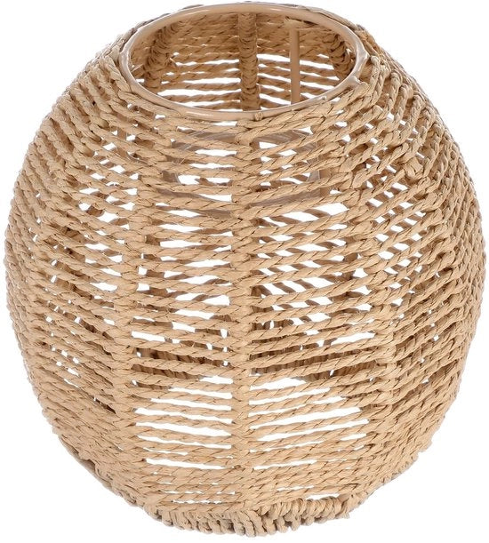 Lampenkap a Rotan - 15 x 15 cm - Adatto per soggiorno e camera da letto - Unica espressione di stile - Perfetta per interni - Modello ONF3